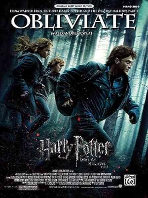 Bild des Verkufers fr Obliviate : Harry Potter and the Deathly Hallows, Part 1, Piano Solo, Sheet zum Verkauf von GreatBookPrices