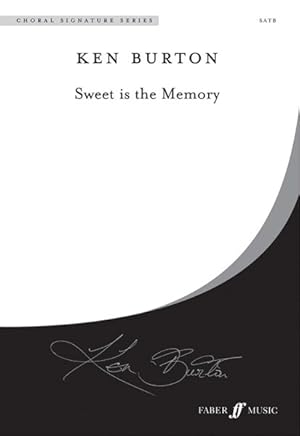 Seller image for Sweet Is the Memory : Choral Octavo for sale by GreatBookPrices