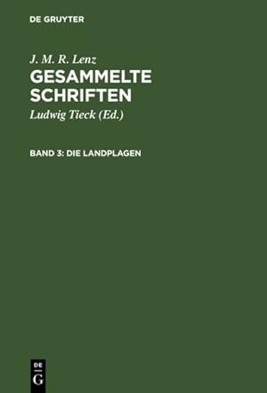 Seller image for Gesammelte Schriften : Die Landplagen -Language: german for sale by GreatBookPrices