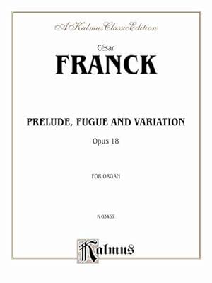 Image du vendeur pour Preludes, Fugues, & Variations Op.18 mis en vente par GreatBookPrices