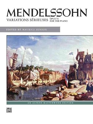Seller image for Variations Srieuses, Op. 54 for the Piano for sale by GreatBookPrices