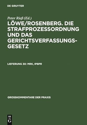 Image du vendeur pour Mrk, Ipbpr -Language: german mis en vente par GreatBookPrices