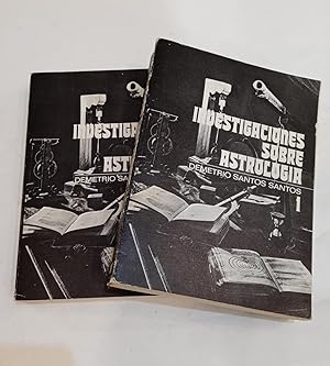Image du vendeur pour Investigaciones sobre astrologa (2 vols.). mis en vente par ARREBATO LIBROS
