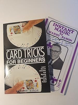 Bild des Verkufers fr Card Tricks for Beginners PLUS Instant Magic zum Verkauf von Hinch Books