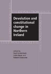 Bild des Verkufers fr Devolution and Constitutional Change in Northern Ireland zum Verkauf von GreatBookPrices