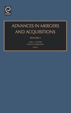 Seller image for Advances in Mergers and Acquisitions for sale by GreatBookPrices