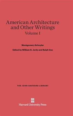 Seller image for American Architecture and Other Writings, Volume I for sale by GreatBookPrices