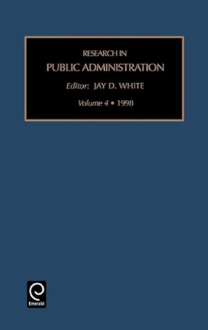 Seller image for Research in Public Administration for sale by GreatBookPrices