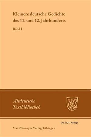 Imagen del vendedor de Kleinere Deutsche Gedichte Des 11. Und 12. Jahrhunderts -Language: german a la venta por GreatBookPrices