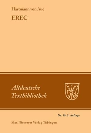 Imagen del vendedor de Erec -Language: german a la venta por GreatBookPrices