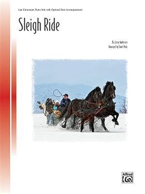 Image du vendeur pour Sleigh Ride : Late Elementary Piano Solo, Sheet mis en vente par GreatBookPrices