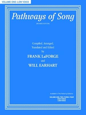 Seller image for Pathways of Song : Low Voice for sale by GreatBookPrices