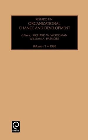 Image du vendeur pour Research in Organizational Change and Development, 1998 : An Annual Series Featuring Advances in Theory, Methodology, and Research mis en vente par GreatBookPrices