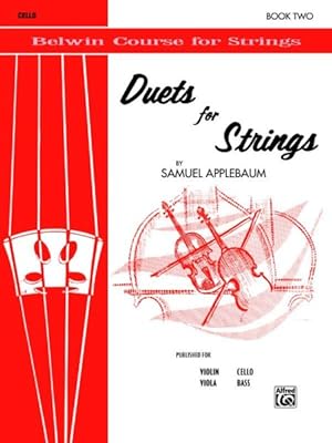 Imagen del vendedor de Duets for Strings, Book II : Cello a la venta por GreatBookPrices