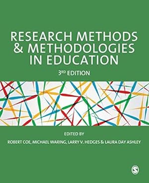 Bild des Verkufers fr Research Methods and Methodologies in Education zum Verkauf von WeBuyBooks