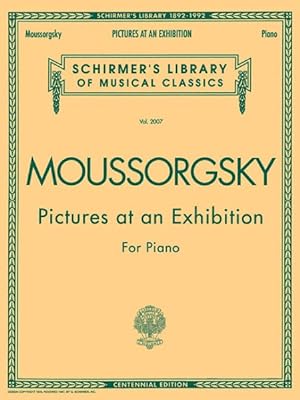 Bild des Verkufers fr Pictures at an Exhibition, 1874 : Piano Solo zum Verkauf von GreatBookPrices