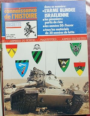 Connaissance de l'histoire - Numéro 20 de janvier 1980 - L'arme blindée israélienne