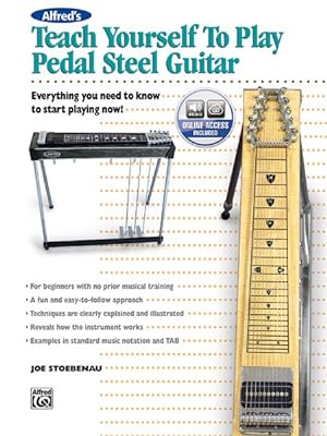 Bild des Verkufers fr Alfred's Teach Yourself to Play Pedal Steel Guitar zum Verkauf von GreatBookPrices