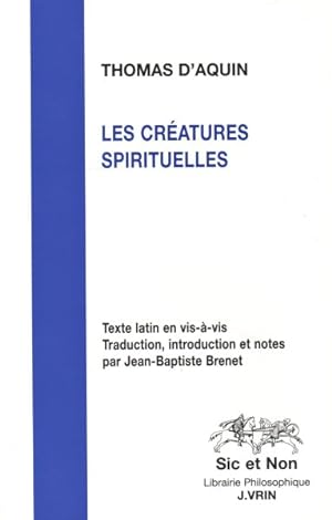Bild des Verkufers fr Les Creatures Spirituelles -Language: French zum Verkauf von GreatBookPrices