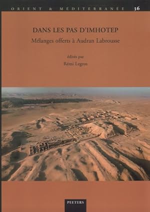 Imagen del vendedor de Dans Les Pas D'imhotep : Melanges Offerts a Audran Labrousse -Language: french a la venta por GreatBookPrices