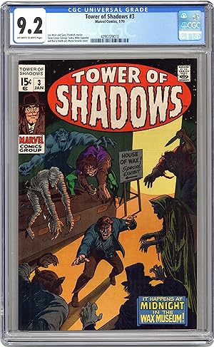 Seller image for TOWER of SHADOWS No. 3 (Jan. 1970) - CGC Graded 9.2 (NM-) for sale by OUTSIDER ENTERPRISES