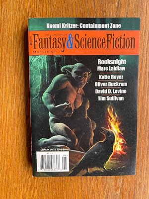Seller image for Fantasy and Science Fiction May /June 2014 for sale by Scene of the Crime, ABAC, IOBA
