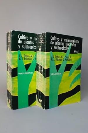 Image du vendeur pour Cultivo De Plantas Tropicales Y Subtropicales 2 Tomos mis en vente par Libros librones libritos y librazos