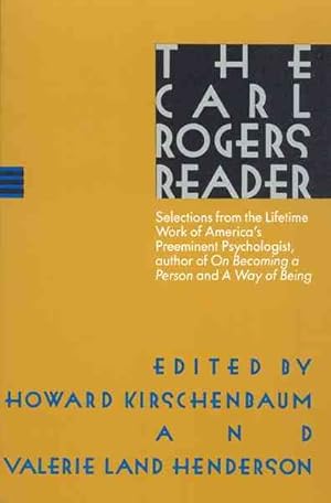 Seller image for Carl Rogers Reader for sale by GreatBookPrices