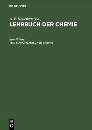 Seller image for Lehrbuch Der Anorganischen Chemie : Aus; Lehrbuch Der Chemie -Language: german for sale by GreatBookPrices