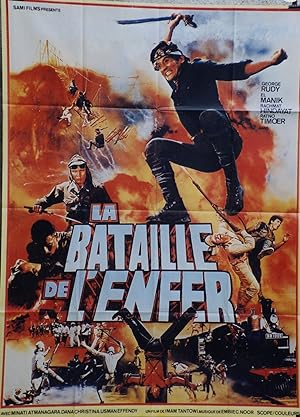 "LA BATAILLE DE L'ENFER (LEBAK MEMBARA)" Réalisé par Imam TANTOWI en 1982 avec George RUDY, El MA...