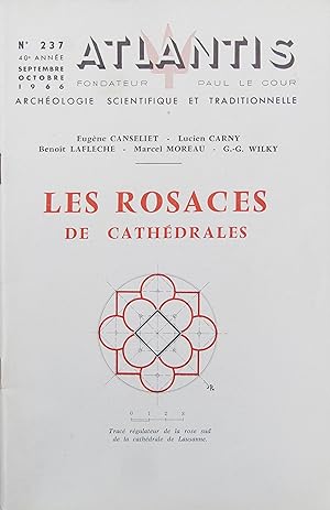 ATLANTIS N° 237 Septembre-Octobre 1966 Les rosaces de cathédrales