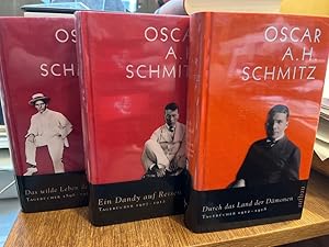Tagebücher. 3 Bände (vollständig). Band 1: 1896 - 1906. Das wilde Leben der Boheme. Band 2: 1907 ...