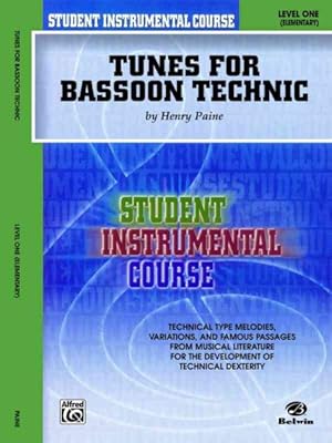 Bild des Verkufers fr Student Instrumental Course, Tunes for Bassoon Technic, Level I zum Verkauf von GreatBookPrices