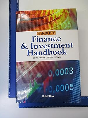 Seller image for Finance and Investment Handbook for sale by Coas Books