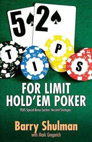 Image du vendeur pour 52 Tips for Limit Hold'em Poker mis en vente par GreatBookPrices