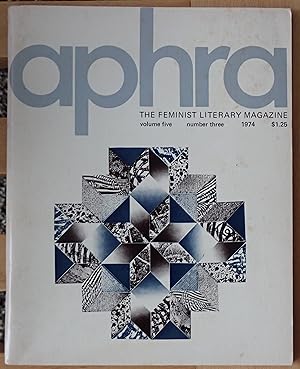 Imagen del vendedor de Aphra: The Feminist Literary Magazine (Volume 5, Number 4 [3], Fall 1974) a la venta por Raritan River Books
