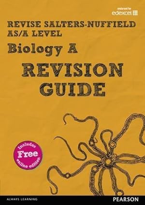 Imagen del vendedor de Pearson REVISE Salters Nuffield AS/A Level Biology Revision Guide inc online edition - 2023 and 2024 exams: for home learning, 2022 and 2023 . (REVISE Salters Nuffield Biology (SNAB) 2015) a la venta por WeBuyBooks