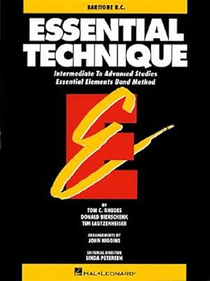 Seller image for Essential Technique - Baritone B.C. Intermediate to Advanced Studies (Book 3 Level) for sale by GreatBookPrices