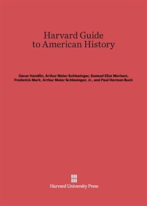 Seller image for Harvard Guide to American History for sale by GreatBookPrices
