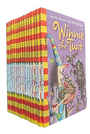 Bild des Verkufers fr Winnie's Big Box Of 16 Books (Winnie the Witch) Collection Set NEW Laura Owen zum Verkauf von WeBuyBooks