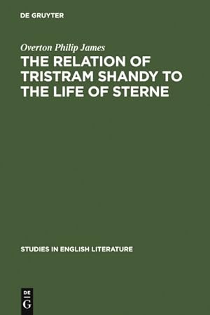 Immagine del venditore per Relation of Tristram Shandy to the Life of Sterne venduto da GreatBookPrices