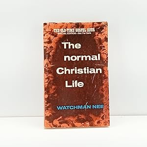 Seller image for The Normal Christian Life: 'It is no longer I - but Christ' for sale by Cat On The Shelf