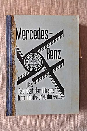 Bayreuther Festspielführer 1928 Widmung von Gustav Röll (Einband: Mercedes-Benz Das Fabrikat der ...