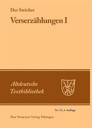 Immagine del venditore per Verserzhlungen -Language: german venduto da GreatBookPrices