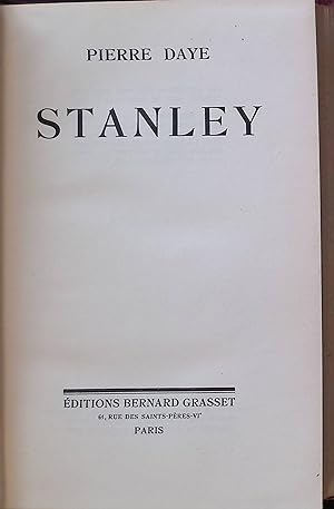 Seller image for Stanley for sale by books4less (Versandantiquariat Petra Gros GmbH & Co. KG)