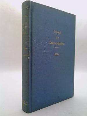 Seller image for Journal of a lady of quality for sale by ThriftBooksVintage