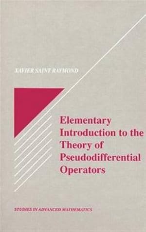 Immagine del venditore per Elementary Introduction to the Theory of Pseudodifferential Operators venduto da GreatBookPrices