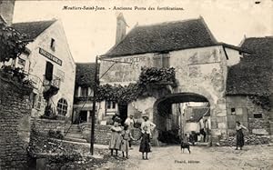 Ansichtskarte / Postkarte Moutiers Saint Jean Cote d'Or, Ancienne Porte des fortifications