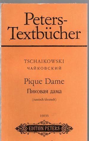 Peters-Textbücher : Pique Dame (russisch-deutsch)