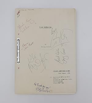 Immagine del venditore per THE KRAYS. Revised Shooting Script. Signed. venduto da LUCIUS BOOKS (ABA, ILAB, PBFA)